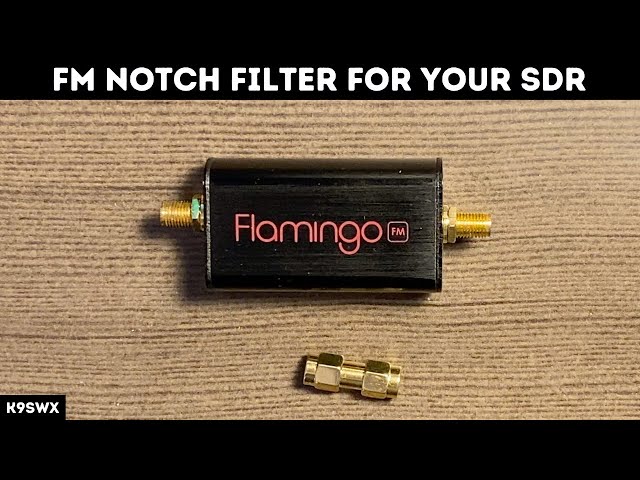 Block broadcast interference with this FM notch filter for your SDR