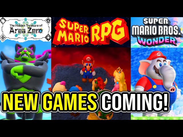 Super Mario RPG REMAKE, Pokémon DLC, Mario Bros. Wonder & More! (Nintendo Direct 6.21.2023 Reaction)