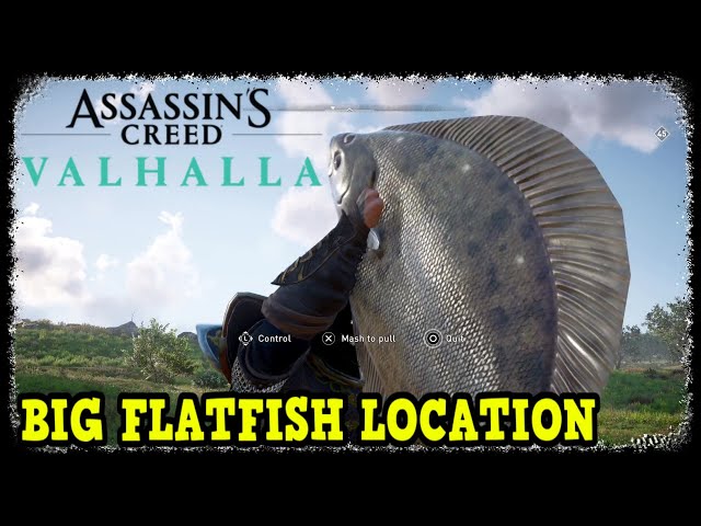 Assassin's Creed Valhalla Big Flatfish Location