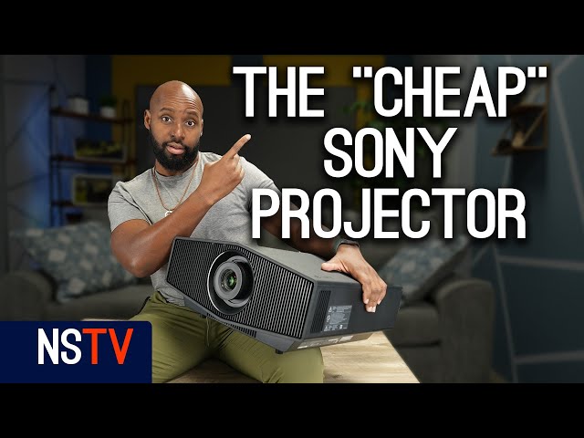 The "Cheap" Sony Projector: Sony VPL-XW5000ES Native 4K Projector