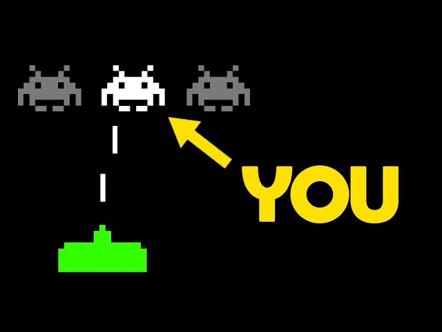 I Made Space Invaders, But You're The Invaders