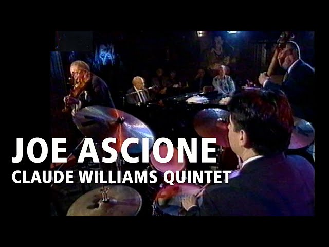 Joe Ascione: Concert with Claude Williams Quintet - 1997