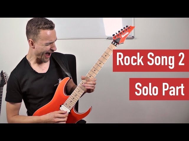 E-Gitarre lernen - Rock Song 2 - Mit Groove - Solo Part | Guitar Master Plan