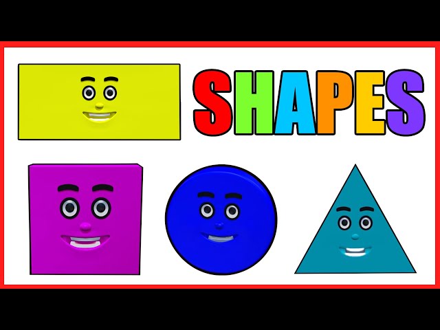 Learn Shapes with Monster Truck | Kindergarten Shape Song | Fun Preschool Videos