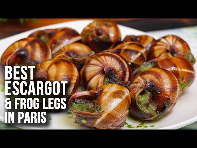 We Tried The Best Escargot Restaurant in Paris (+ Frog Legs)