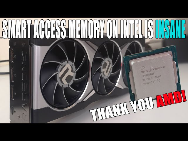 AMD RX 6800 XT & Intel i9 10900K Smart Access Memory Benchmarks & Analysis