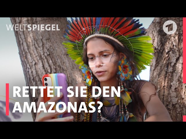 Indigene Influencerin kämpft gegen den Klimawandel