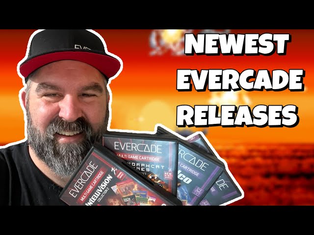 New Evercade Releases Over 30 Games Shown