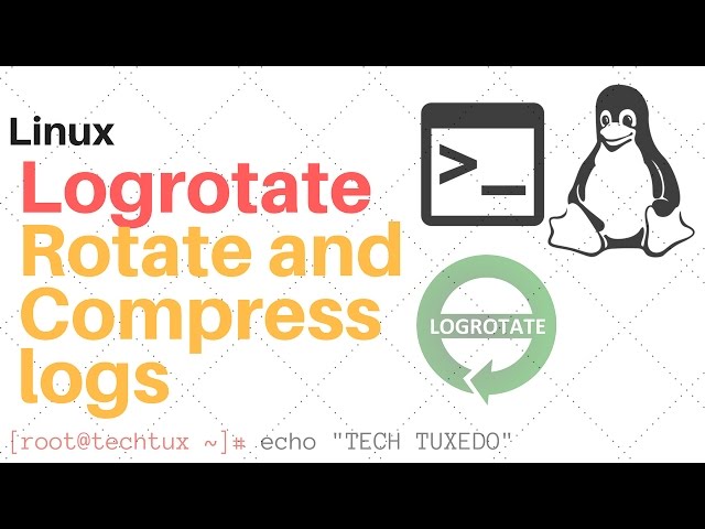 Logrotate - How to Rotate and Compress logs