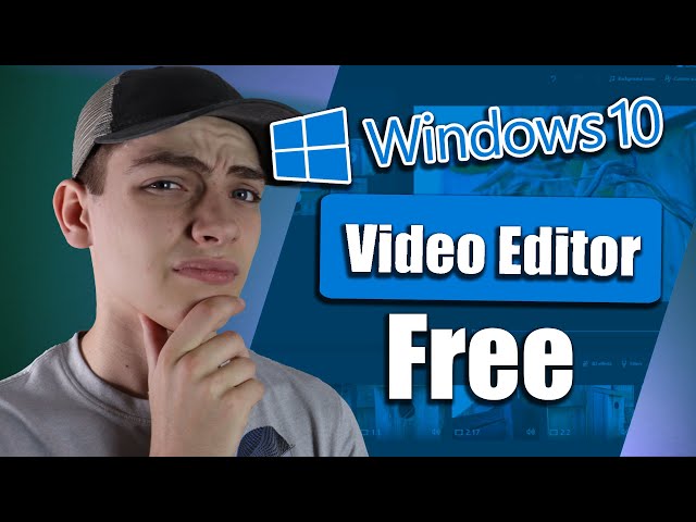 Built in Free Video Editing Software in Windows 10!!!