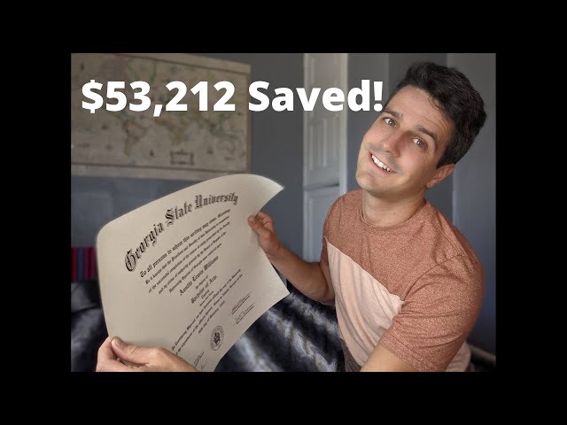 I Graduated College DEBT FREE [here's how]