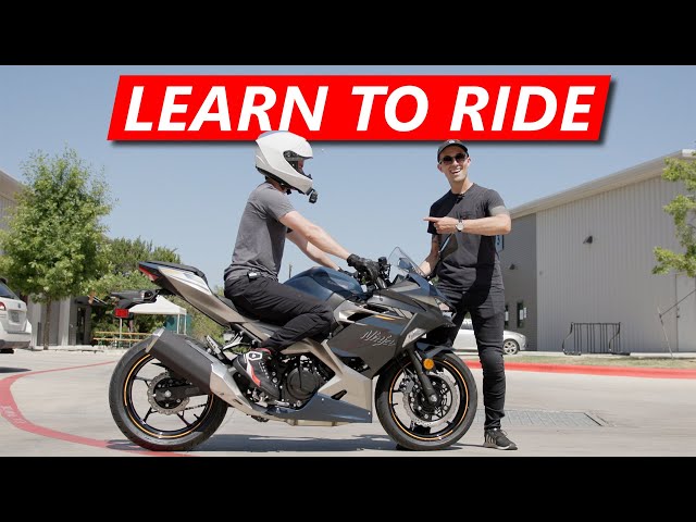 How to ride a motorcycle BY YOURSELF for the FIRST time!