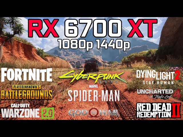 RX 6700XT + R5 7600X | Test in 12 Latest Games | 1080p 1440p | 2022
