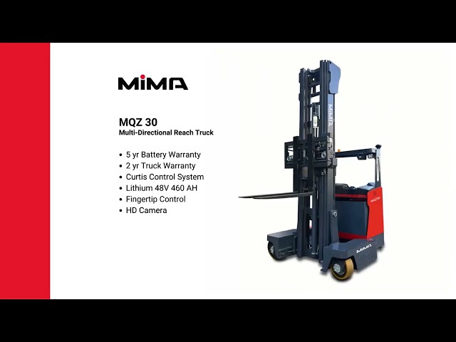 MIMA MQZ30 MULTI DIRECTIONAL REACH TRUCK