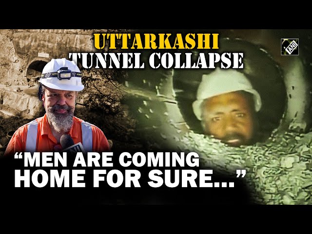 Uttarkashi Tunnel | Rescue Ops | "Men coming home for sure," says international expert Arnold Dix