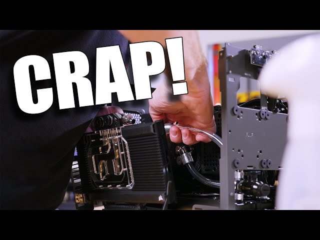 I watercooled Phils personal gaming rig... but something is wrong with it.