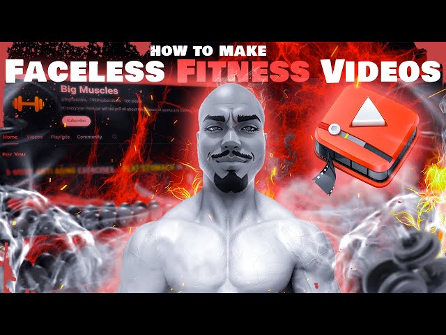 How To Make Fitness Videos Using AI WITHOUT Showing Your Face