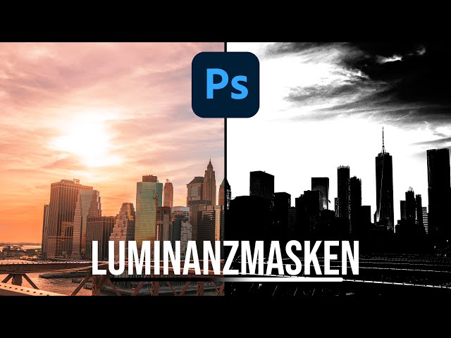 Perfekten Kontrast erstellen mit Luminanzmasken | Photoshop Tutorial Deutsch