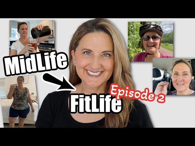 My MidLife to FitLife (Episode 2) Oh Gosh...Bathing-suits, Biking Overweight