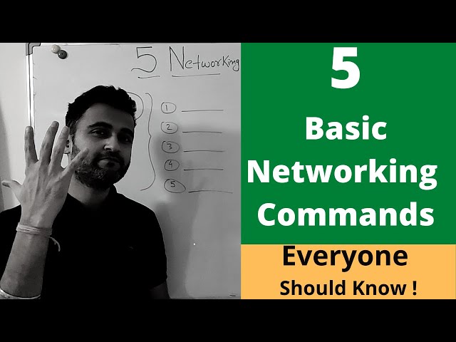 5 Basic Networking commands for everyone (2023) | How to troubleshoot network issues on Windows?