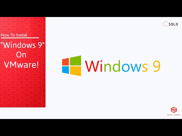 Windows 9 Does Exists! | Installing Windows 9 on VMware | Installation Guide.
