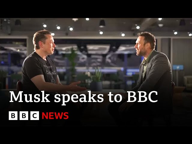 Elon Musk tells BBC about 'painful' Twitter takeover in exclusive interview - BBC News