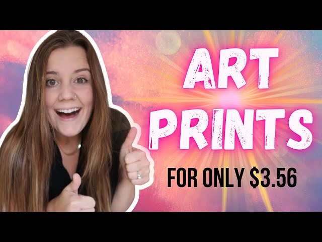 How I Make Affordable Prints of my Art for Street Fairs