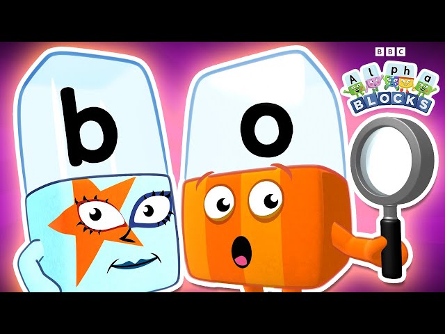 Halloween A to Z | Learn to Read | Learn Phonics | @officialalphablocks