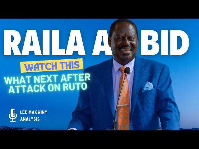 Breaking News: Raila Odinga's AU Bid in Jeopardy After Bold Attack on William Ruto! Watch Now🔥