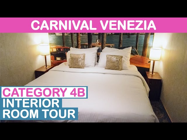 Carnival Venezia: Interior Cabin Tour (Category 4B)