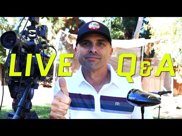 Live Golf Show #23 🔴 Today Q & A, PGA Tour, Technology, Golf Tips and Drills.