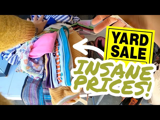 These YARD SALE Finds Were Insane Bargains!!