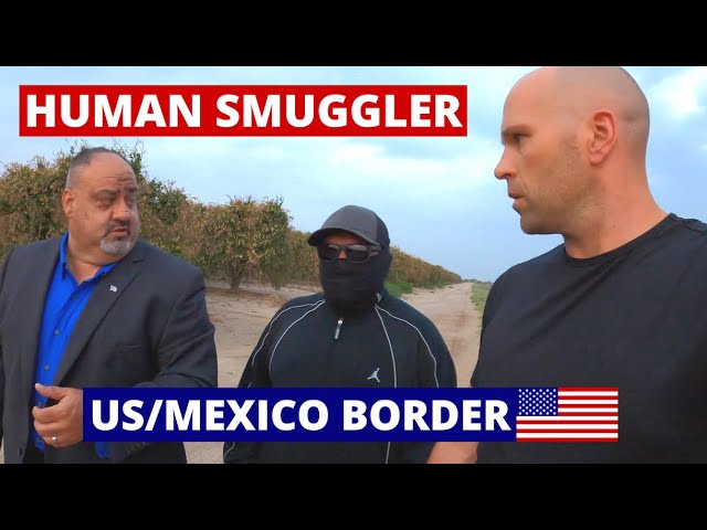 Questioning Human Smuggler at US/Mexico Border 🇺🇸🇲🇽