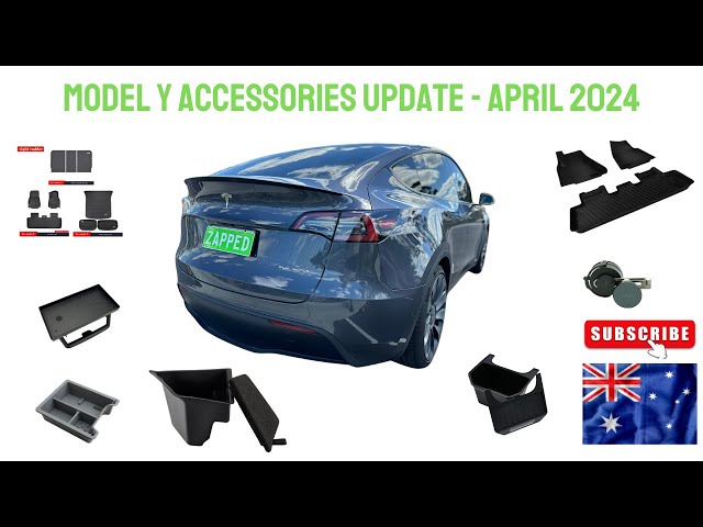 Tesla Model Y Accessories Update - April 2024