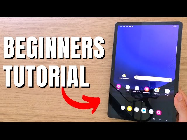 How To Use Samsung Galaxy Tab S9 - Step By Step (For Beginners)