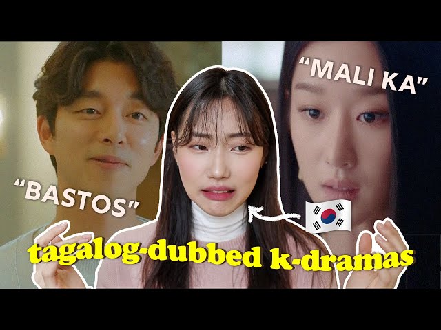 Reacting to TAGALOG-DUBBED K-dramas
