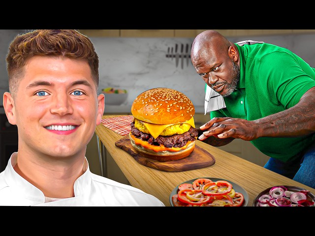 Shaq Challenged Me To A Burger Cookoff