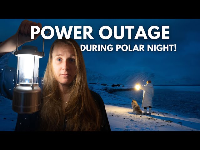 We keep LOSING POWER | Power Outage during Polar Night | Svalbard