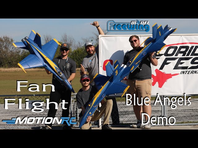Blue Angels RC Demo Flight By @Apexx_RC | Fan Flight | Motion RC