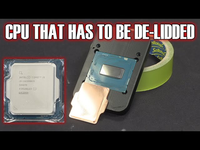 The CPU you HAVE to de lid | Intel 14900KS Full Review