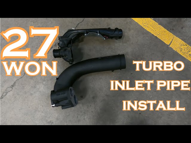 27WON Turbo Inlet pipe Install on 10 Gen Honda Civic Hatchback Sport Touring