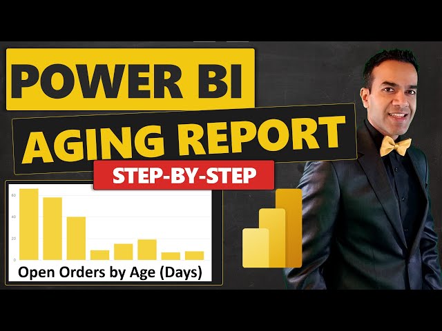 Power BI: How to Create Aging Reports 👵 by Bins/Buckets (Showing Open/Overdue Items)