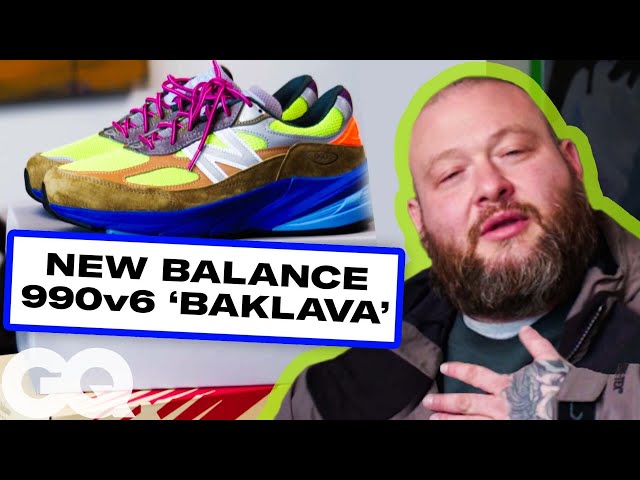 Action Bronson Shows Off His Sneaker Collection & New "Baklava" x New Balance | GQ