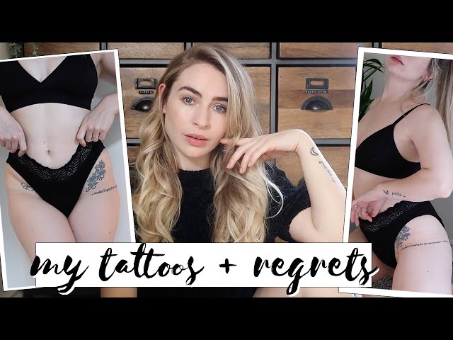 The Tattoos I Regret! | Updated Tattoo Video