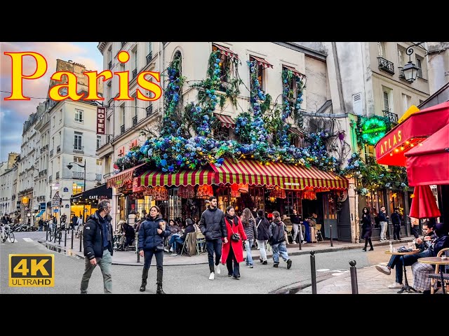 Paris, France🇫🇷 - Paris March 2024 - 4K HDR Walking Tour  | Paris 4K | A Walk In Paris