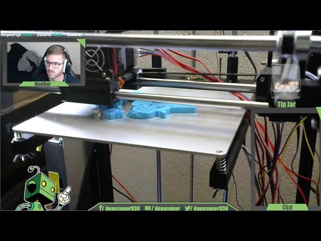 Tronxy X5 3D Printer Printing Bowser! 3D Print And Chill!