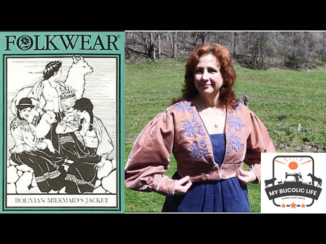 Sewing the Folk Wear Bolivian Milkmaid Velvet Soutache Jacket - An Epic Adventure