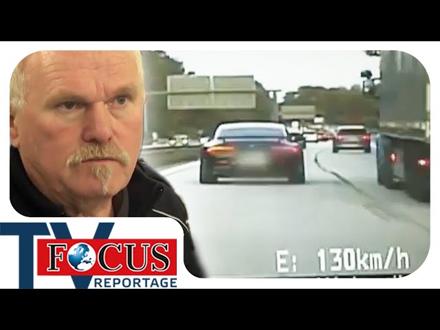 Auf Jagd mit der Verkehrspolizei: Die schlimmsten Autobahn-Sünder | Focus TV Reportage