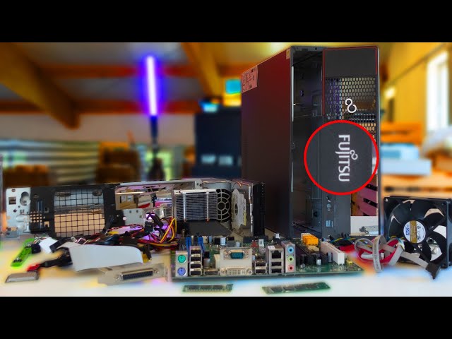 Tearing down a Fujitsu PC | Esprimo E710