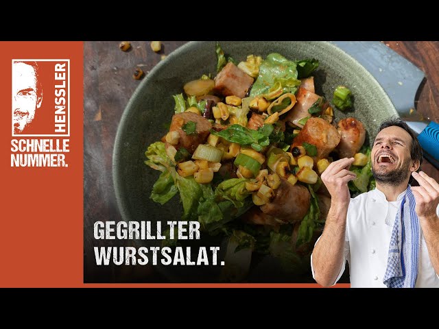 Schnelles Gegrillter Wurstsalat Rezept von Steffen Henssler